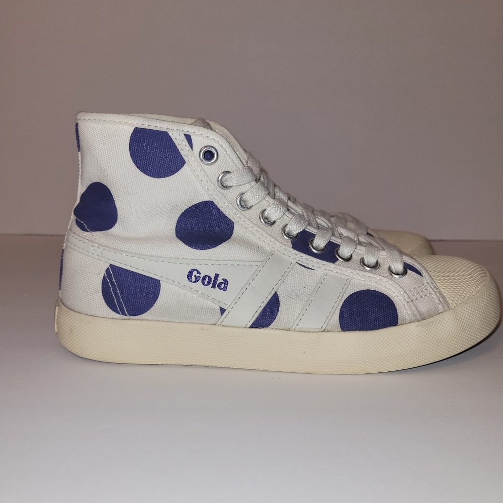 Gola J. Crew High Top Sneakers, US Size 6 - Picture 2 of 9